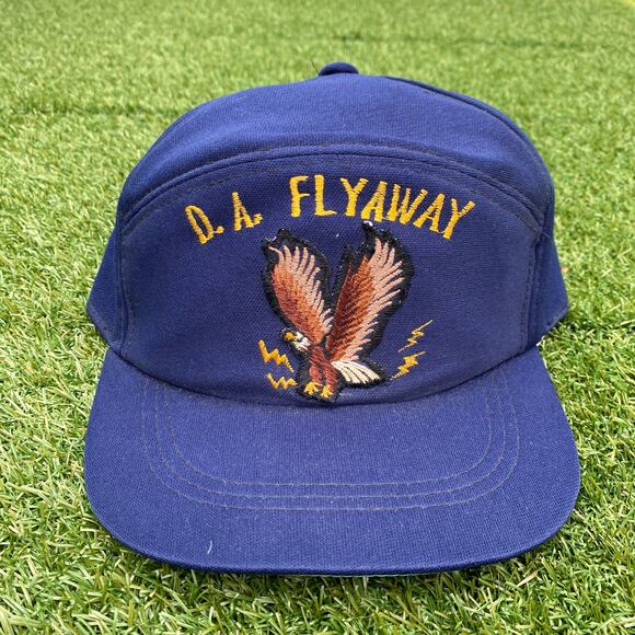 D.A. Flyaway Eagle Vintage Trucker Hat - Picture 1 of 4